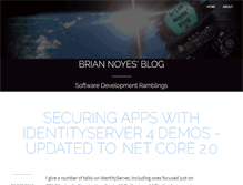 Tablet Screenshot of briannoyes.net